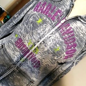 Harley davidson womens light sweatshirt